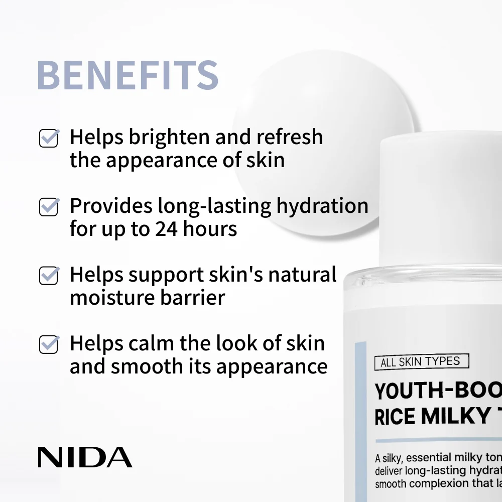 NIDA Super Deal Skincare Set of 7 (Milky Toner) - Image 3