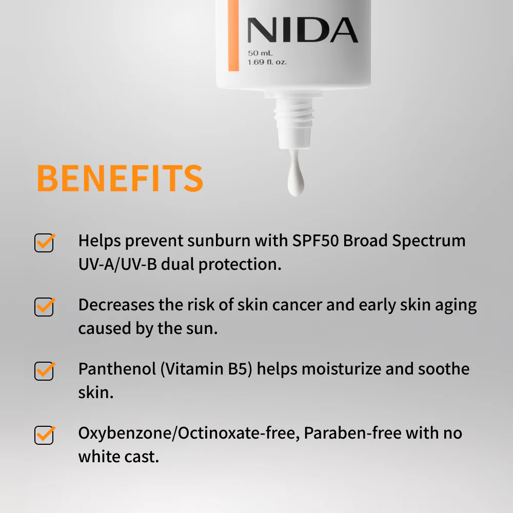 NIDA Invisible Fit Sunscreen for Face & Body - Image 3